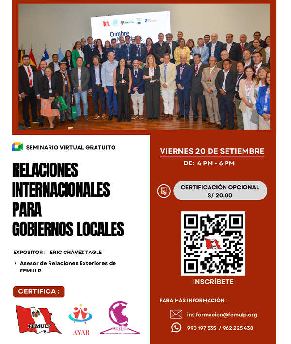 Relaciones Internacionales para Gobiernos Locales