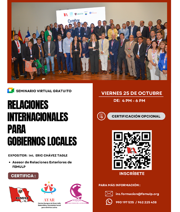 Relaciones Internacionales para Gobiernos Locales